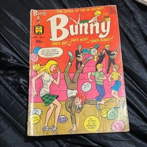 Harvey Comics Bunny No 1 Dec